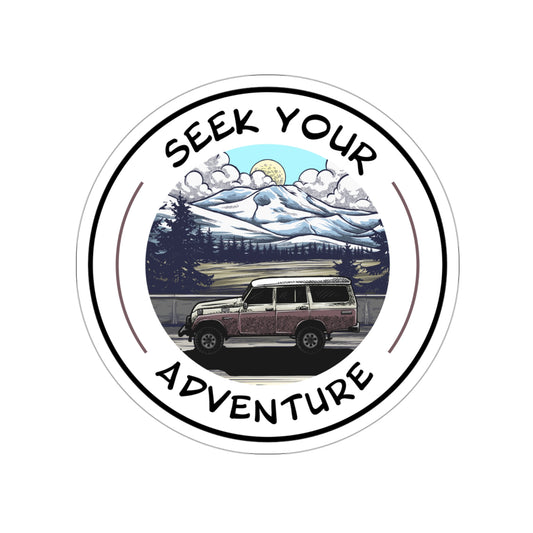 Seek Your Adventure Die-Cut Sticker